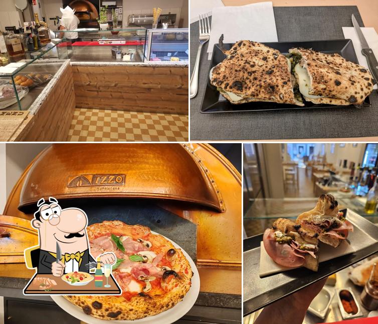 Questa è la immagine che mostra la cibo e interni di Da Raffaele - Pizza & Panuozzi