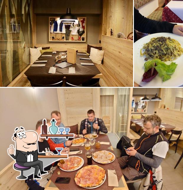 Gli interni di Ristorante Pizzeria Rosa Nera