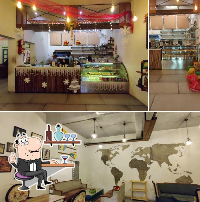 Check out how The Eyry Speciality Coffee Amazing Food & Bakery Coworking space Indore looks inside