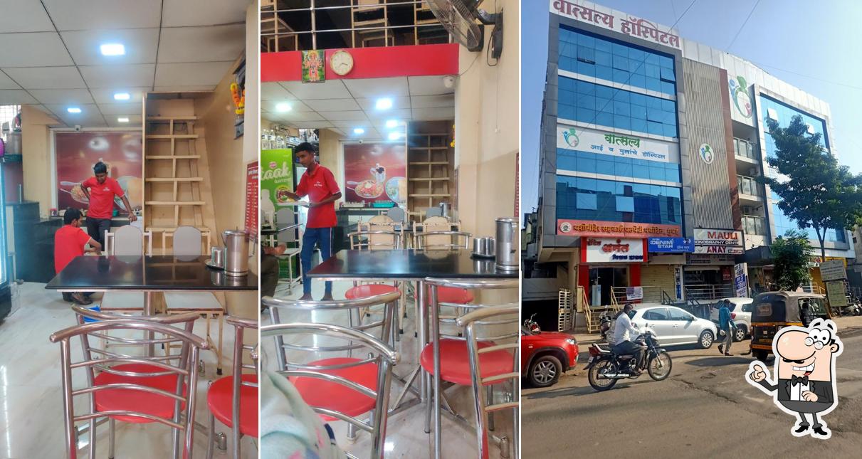 The interior of Hotel Anant Misal House