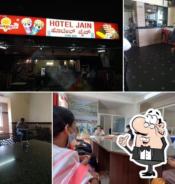 The interior of Hotel Jain