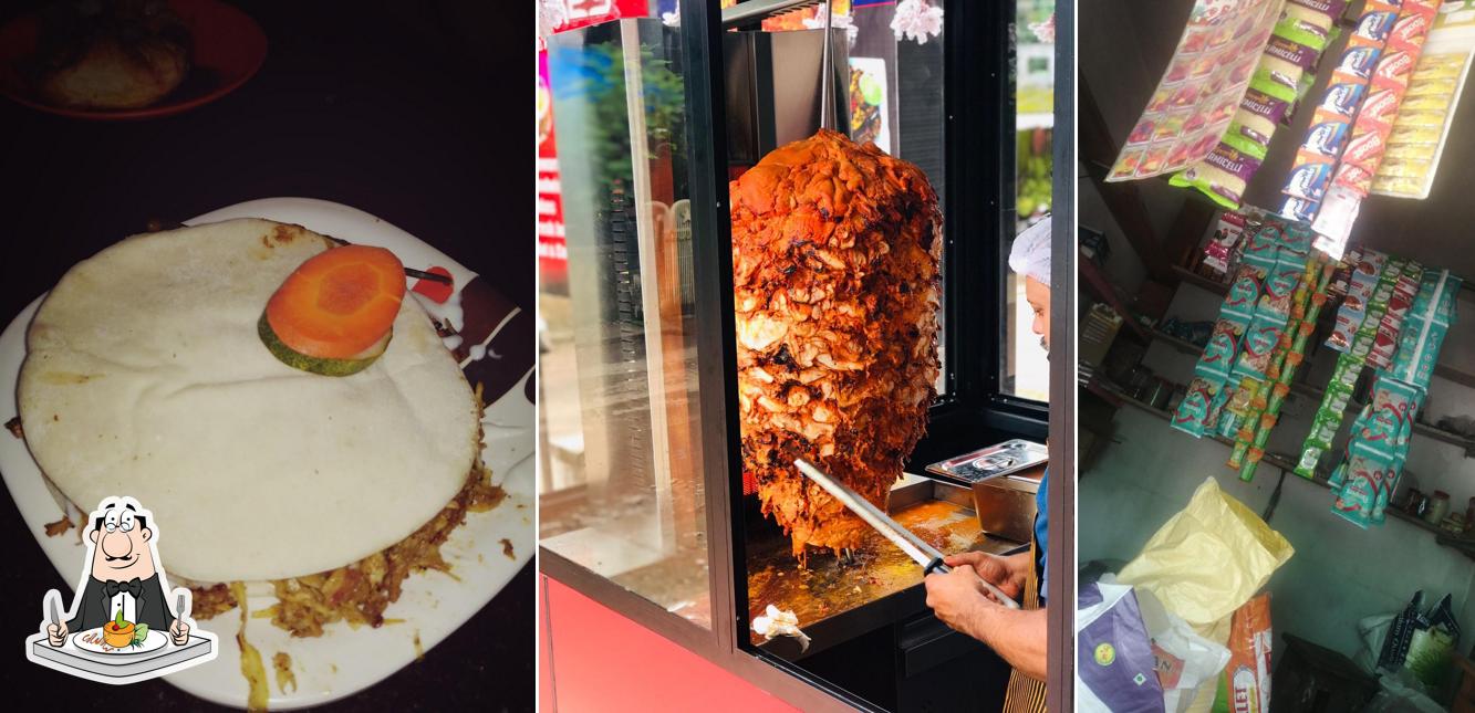 Food at Mexican Shawarma