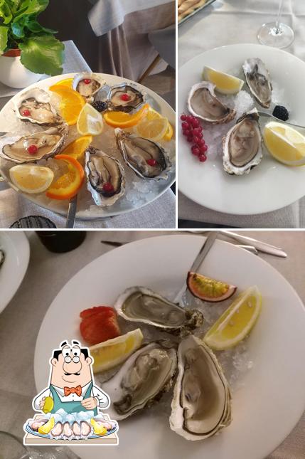 Ostriche al Ristorante La Scala