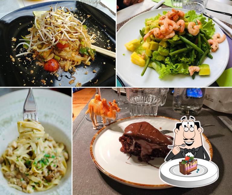 Torta al cioccolato al Ristorante Quinoa