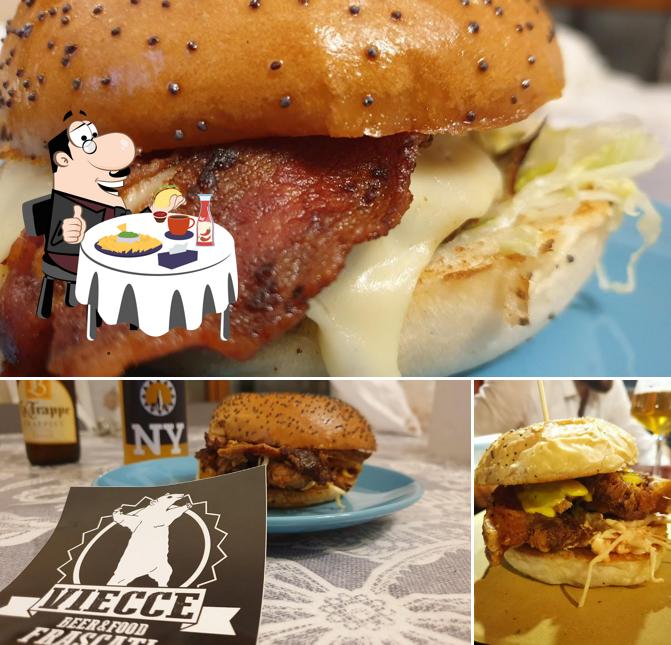 Concediti un bell'hamburger a Viecce