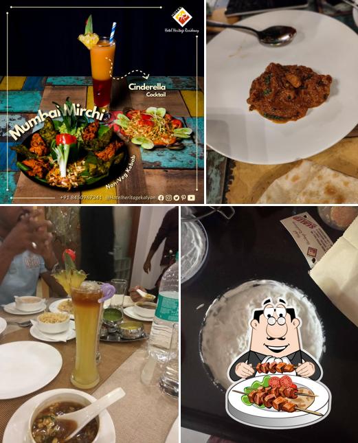 Meals at Hotel Heritage Residency