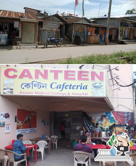 Check out how AMCH New Canteen looks outside
