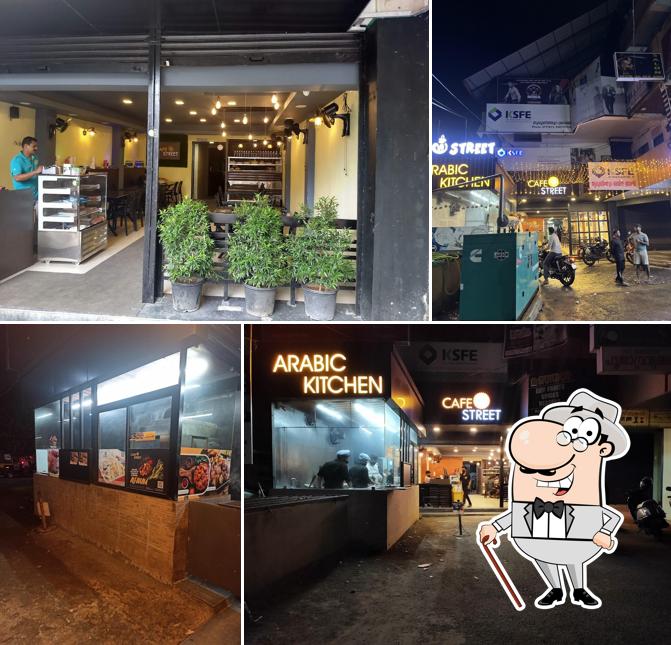 The exterior of Cafe Street