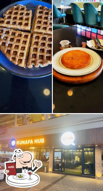 Among different things one can find food and exterior at Kunafa Hub
