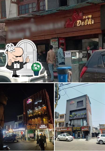 The exterior of New Delhi Recipes