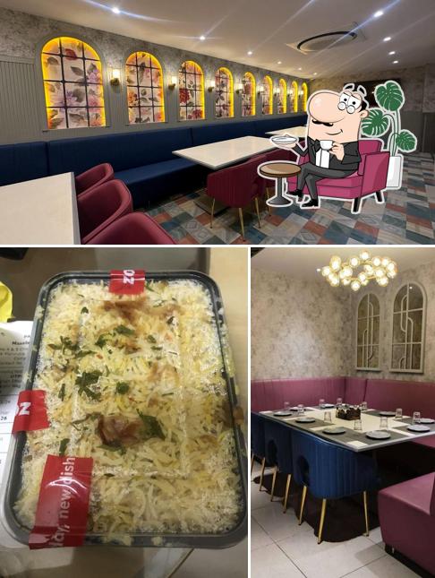 Take a seat at one of the tables at Masala Times-