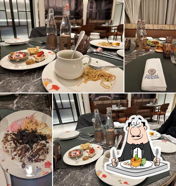Food at Adalaj Pavilion