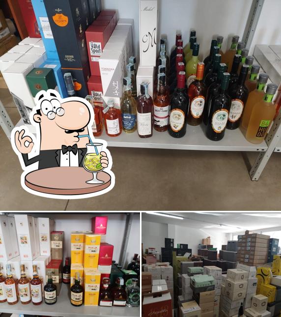 La foto della bevanda e interni di Distribuzione The Brothers