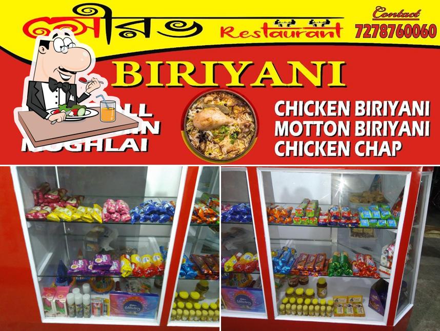 Food at sourav restaurant