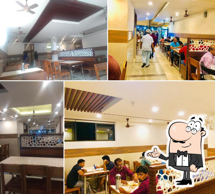 The interior of Alankar Family Restaurant