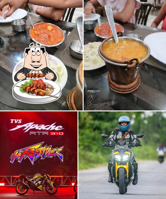 Take a look at the picture depicting food and exterior at Deepali Restaurant