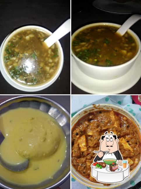 Hot and sour soup at Gagar Restaurant