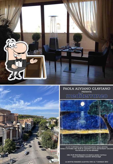 Gli esterni di Le Roof Restaurant