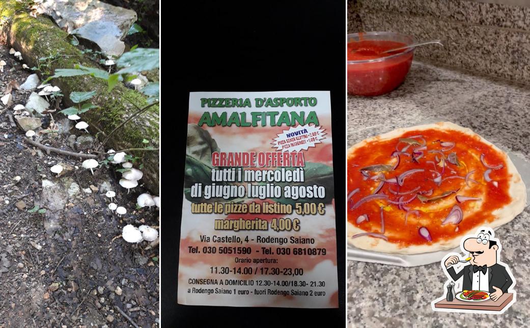 Cibo al Pizzeria D'Asporto L'Amalfitana