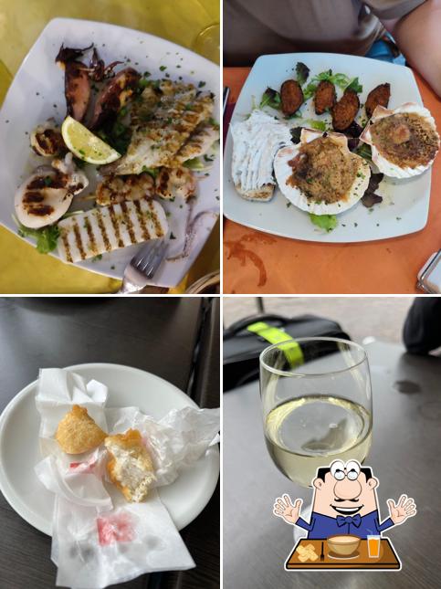 Cibo al Ristorante Da Cri Cri e Tendina