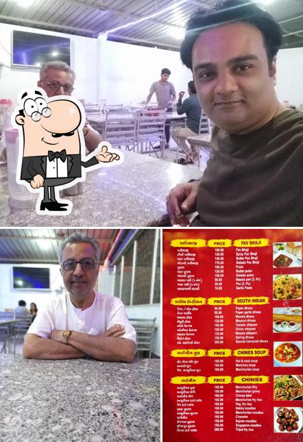 The interior of Karnavati garden & food