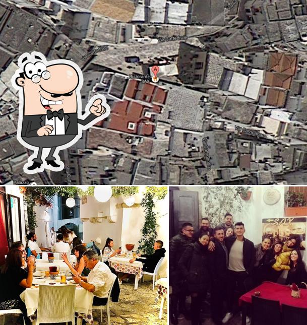 Puoi goderti l'aria fresca da seduto all'esterno di Sax Pub Ristorante Pizzeria Pucceria Lorusso Calò