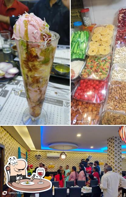 Food at Taansen restaurant