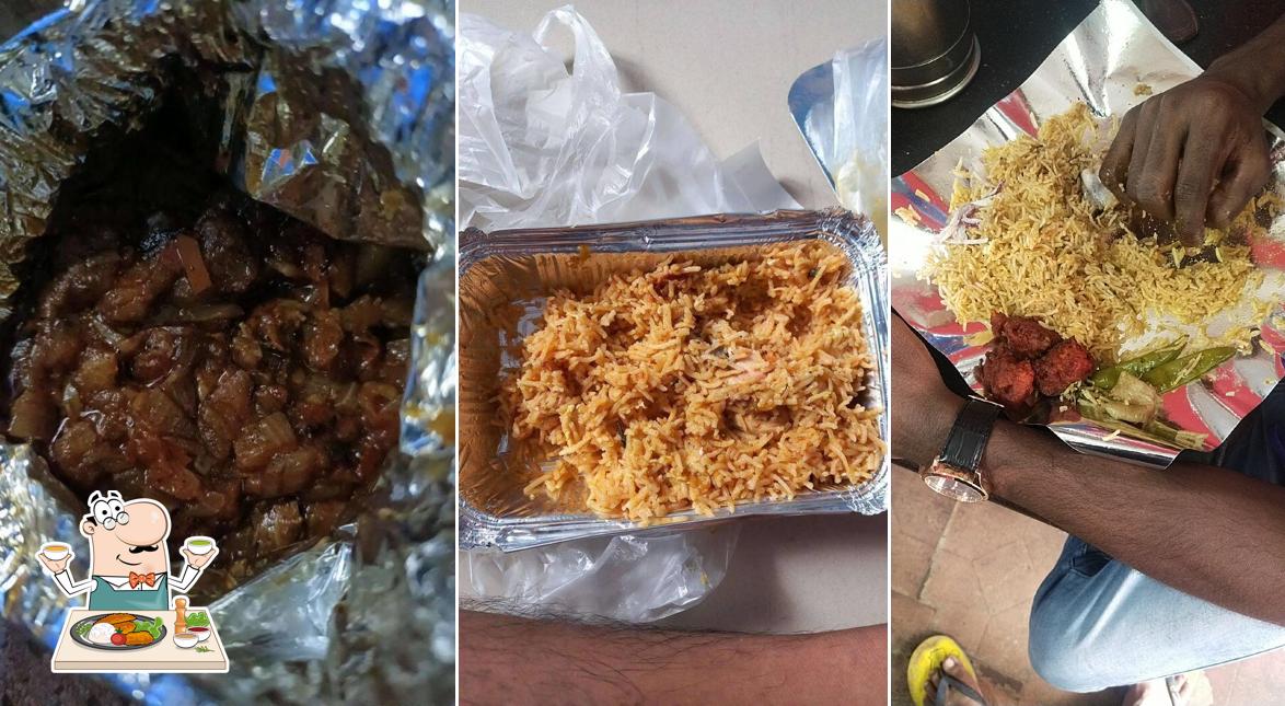 Food at Unlimited biriyani point