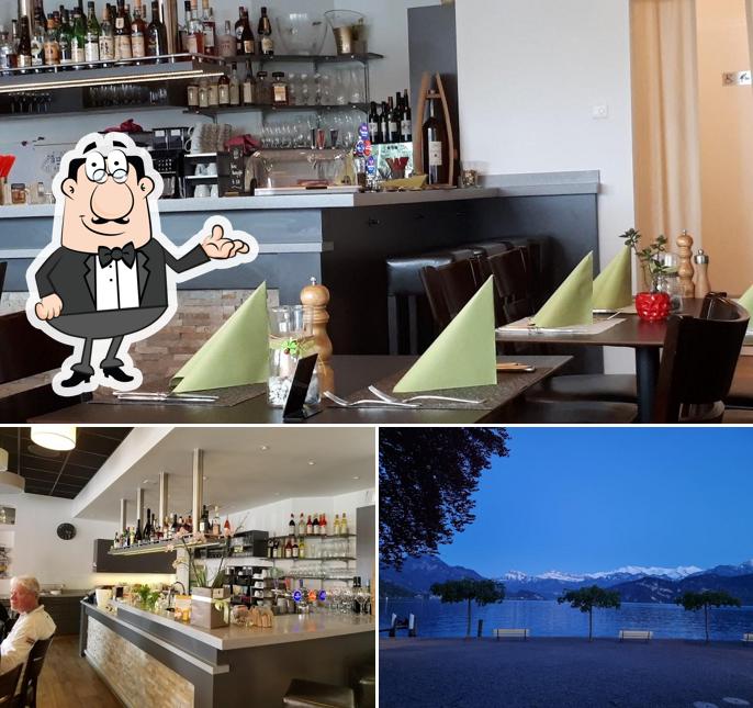 Gli interni di Restaurant Oliv