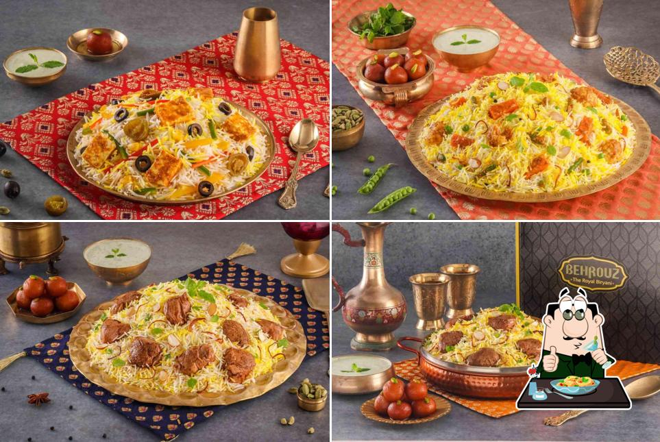 Biryani at Behrouz Biryani Crossing Republic