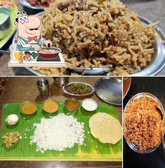 Fried rice at Manvasanai Restaurant