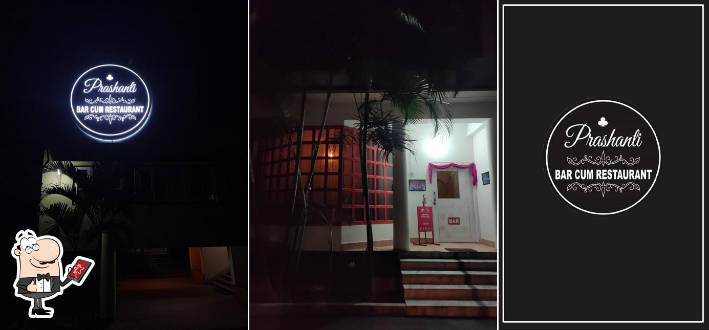 The exterior of Prashanti Bar cum Restaurant