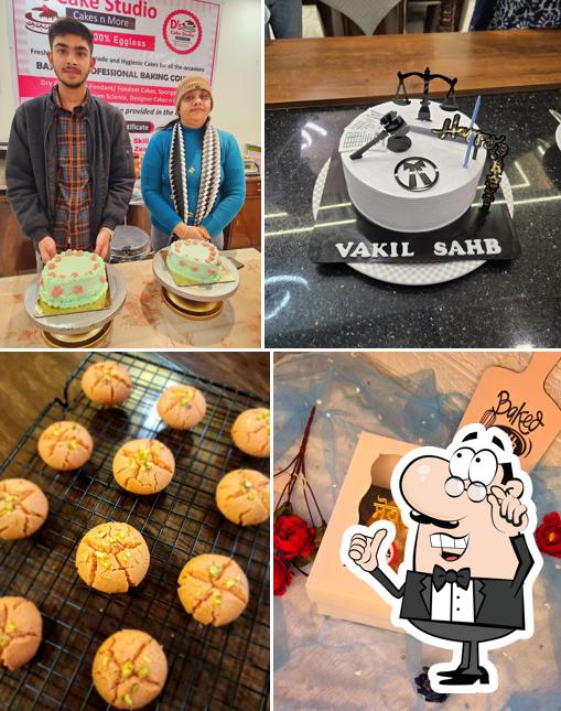 The interior of D's Bakery and Baking Classes Zirakpur