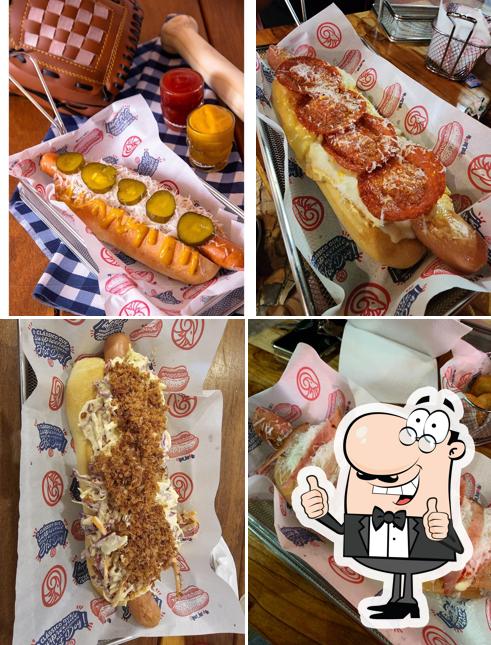 Here's a picture of GOAT The All American Hot Dog - UNIDADE VILA INDUSTRIAL