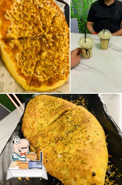 Garlic bread at Hr 12 kitchen