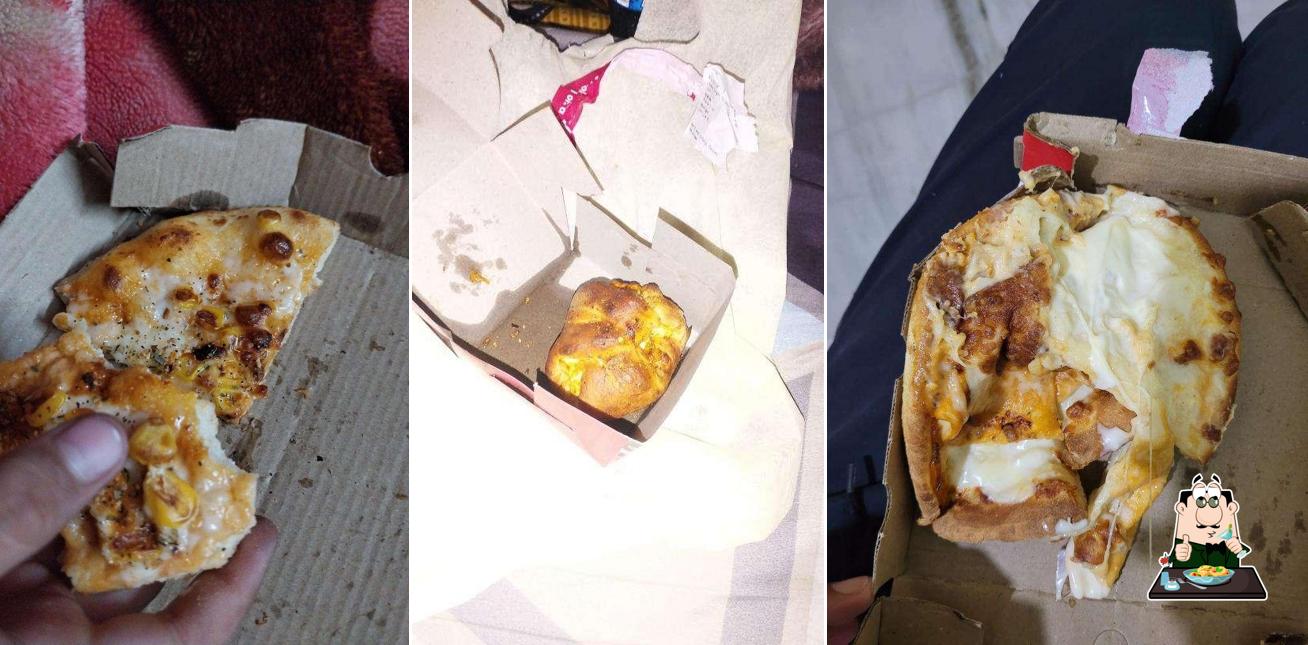 Food at New Pizza King