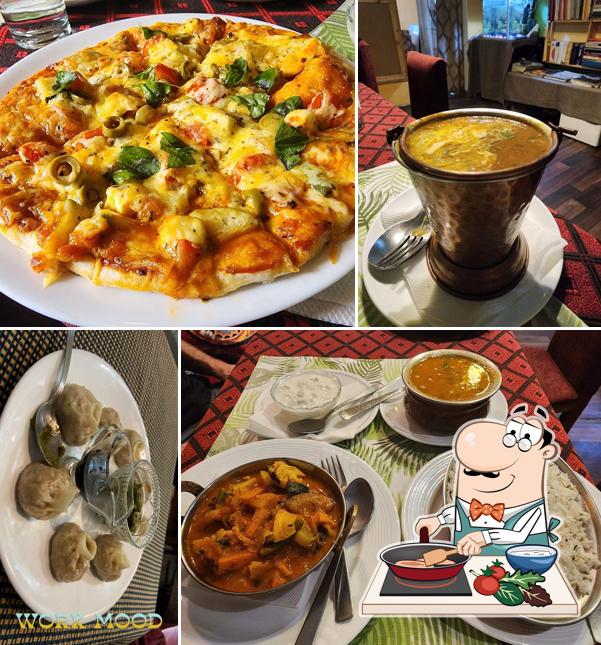 Chicken curry at Pure cafe