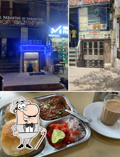 The exterior of SOMALI RESTAURANT NEW DELHI