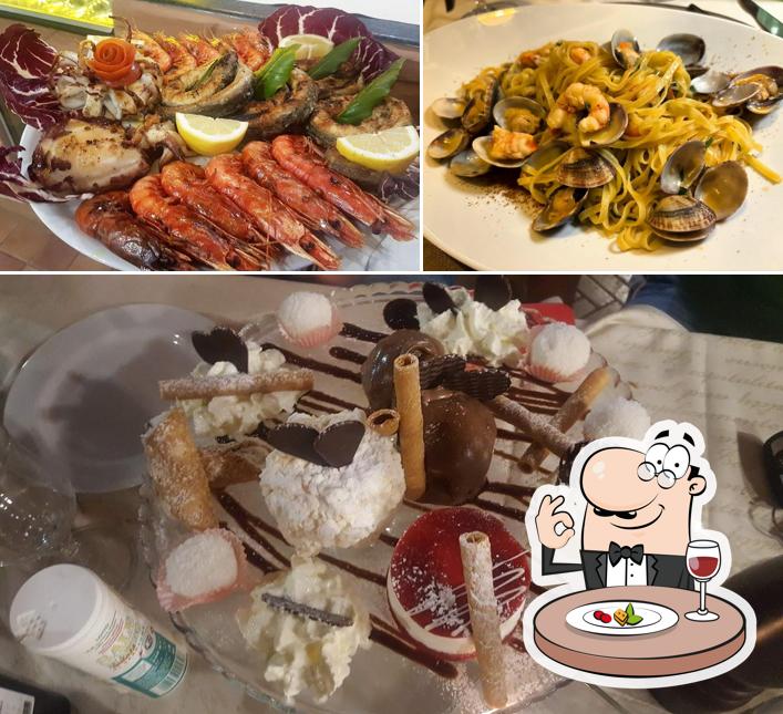 Platti al Ristorante Sa Baracca