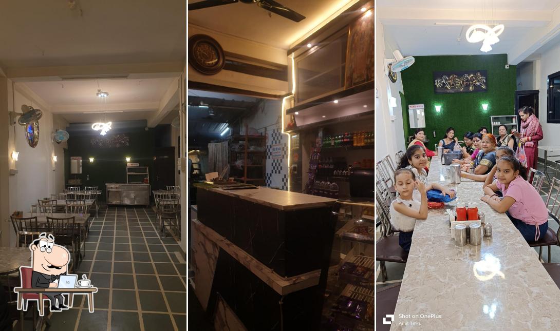 Take a seat at one of the tables at Sita Ki Rasoi