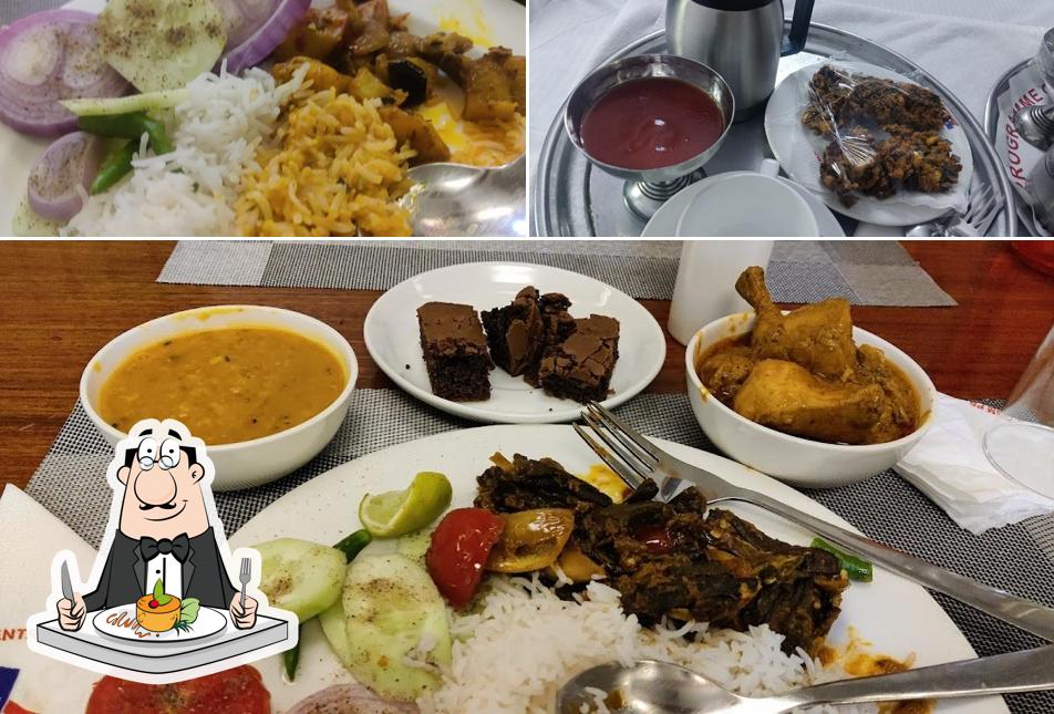 Food at YMCA Tourist hostel