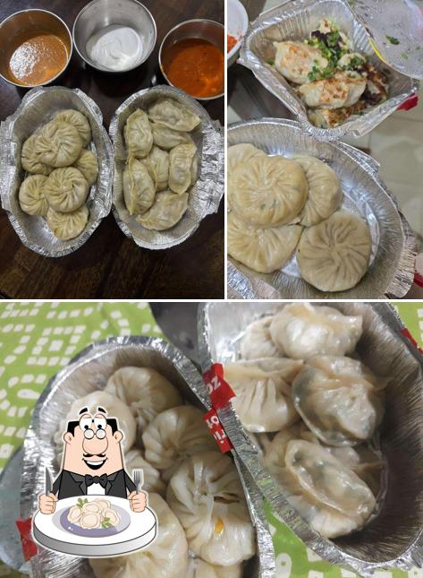 Dumplings at Just Go Momos!