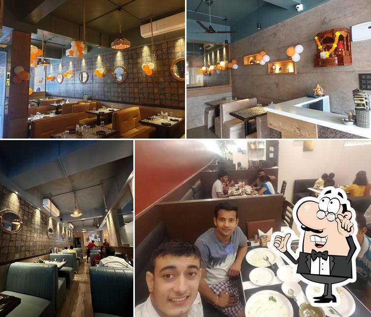 The interior of Masalaa Family Restaurant