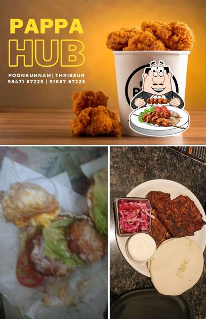 The restaurant's food and beverage