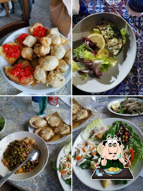 Platti al Ristorante Pizzeria Meseta