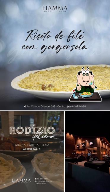 Platos en Fiamma Trattoria