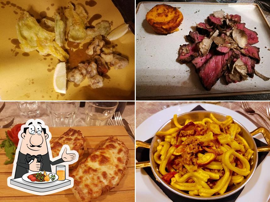 Cibo al Osteria Le Sorelline