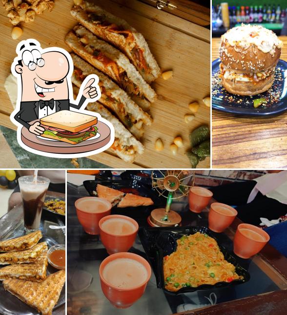 Grilled cheese sandwich at Cafe 36T