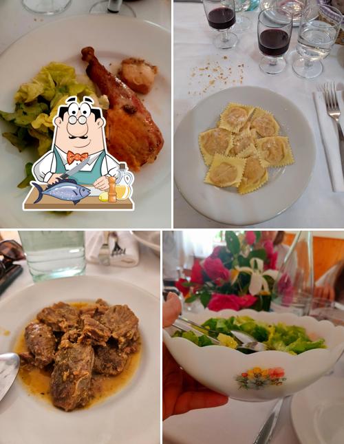 Salmone grigliato al Trattoria Cavazzini