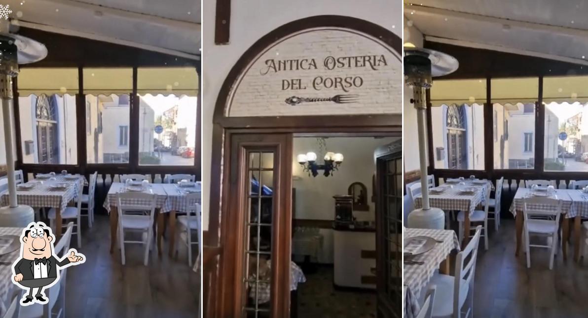 Siediti a un tavolo di Ristorante Antica Osteria Del Corso